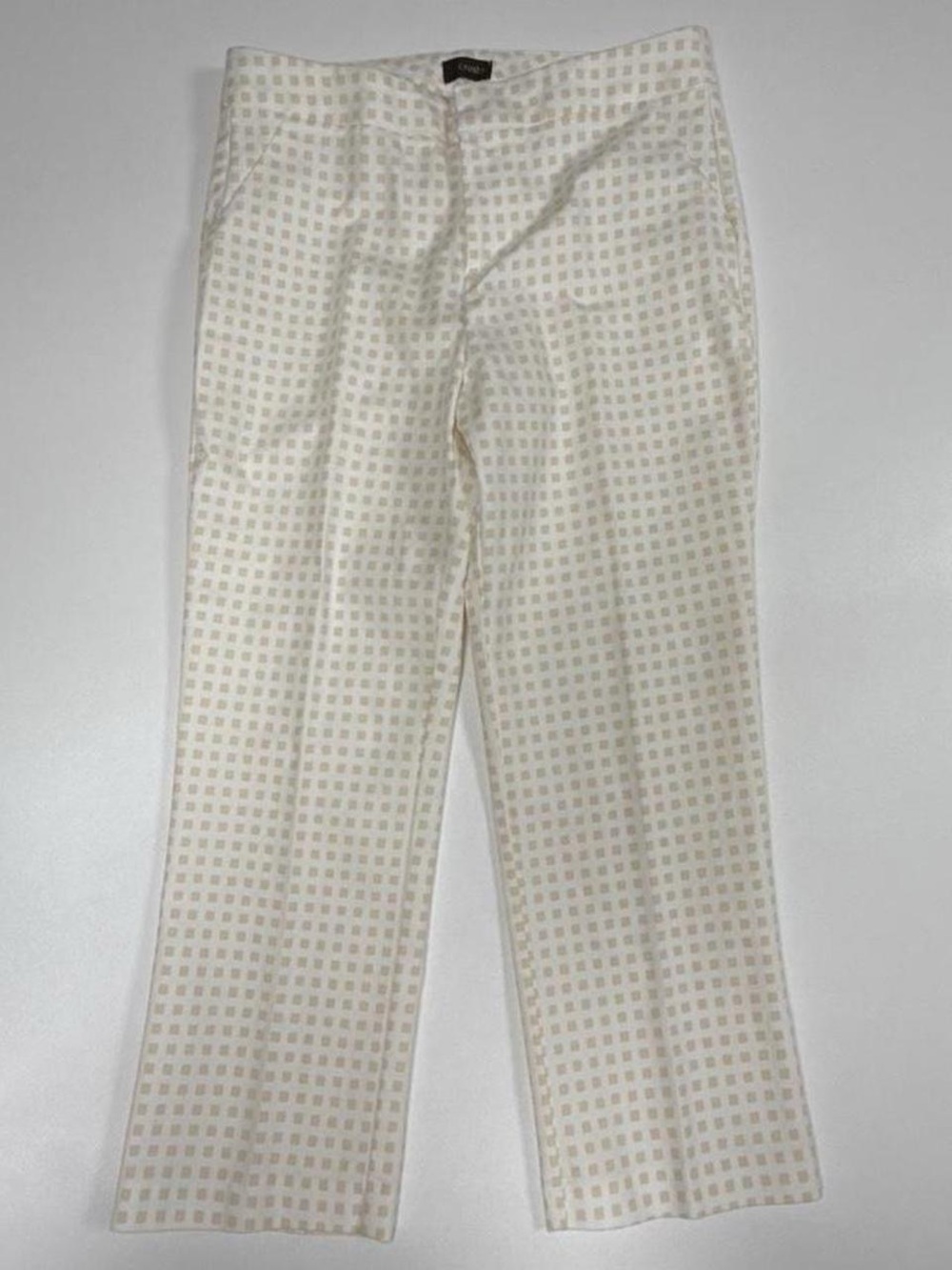 Crosby by Mollie Burch Warren Crop Pants Cream Sz 10